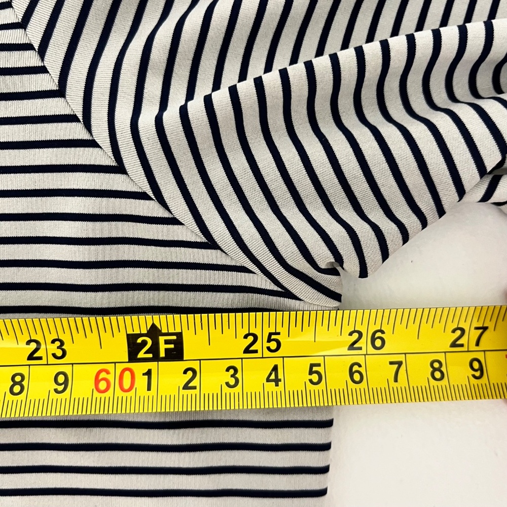 RLX Ralph Lauren Men’s XL Polo Shirt Blue White Stripe Performance Golf‎ Tennis - Picture 8 of 9